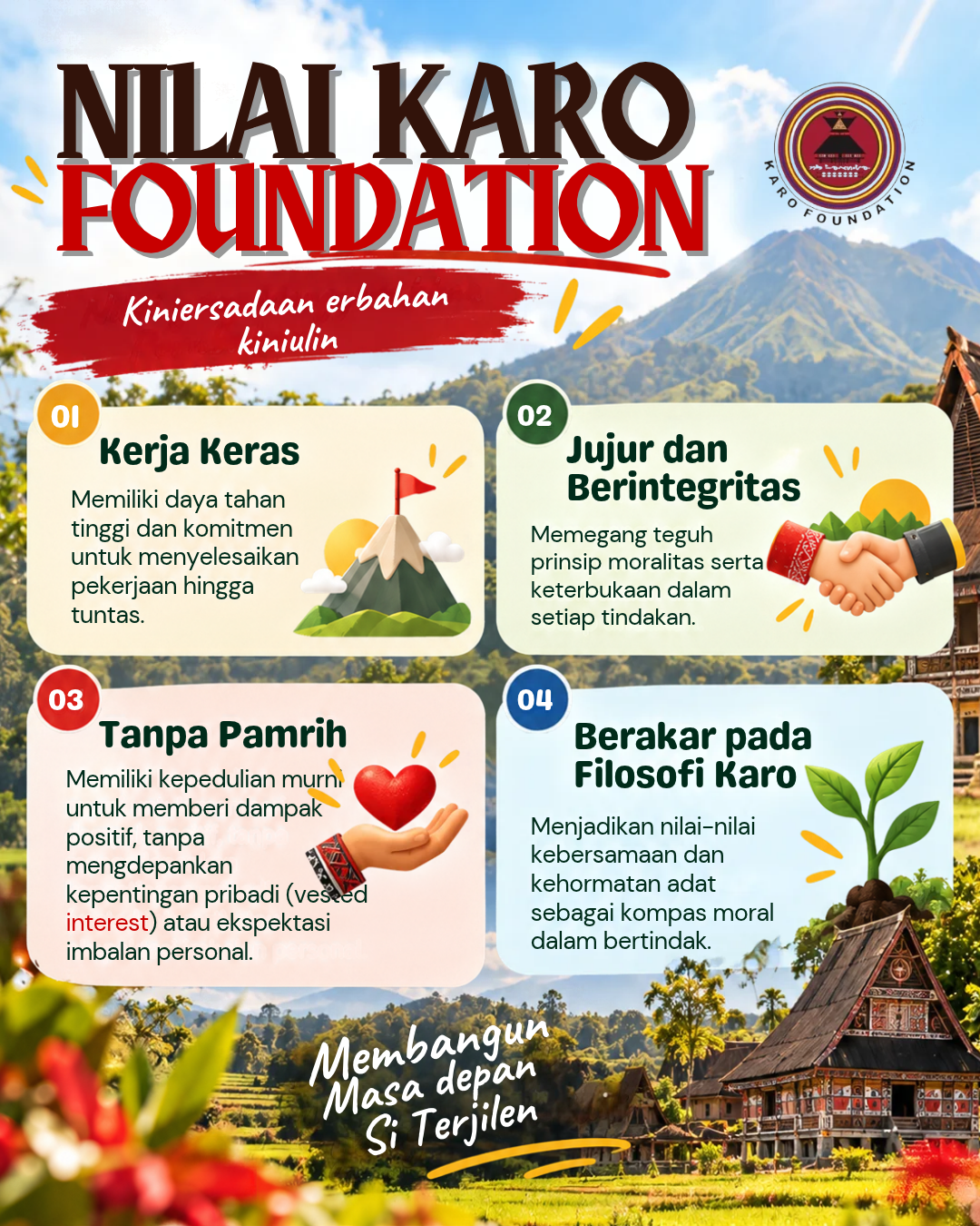 Mari Bergabung dengan Karo Foundation